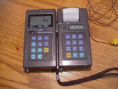 Cole-palmer,digital thermometer w/printer 8533-40