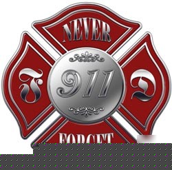 Firefighter decal reflective 2
