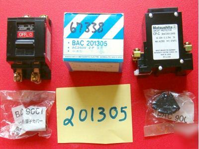 New matsushita BAC201305 circuit breaker 3A bac 201305 