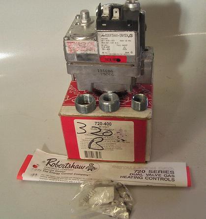 Robertshaw 720 400 24V dual valve controls 
