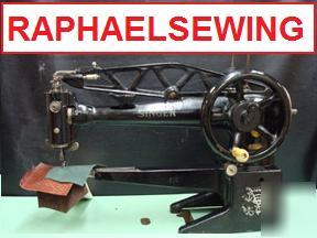 Singer 29K62 long arm patcher industrial sewing machine
