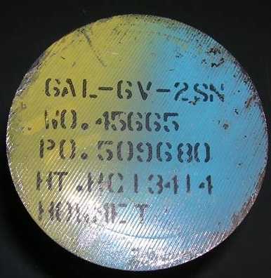Titanium 6AL-6V-2SN tube 18.2 lbs