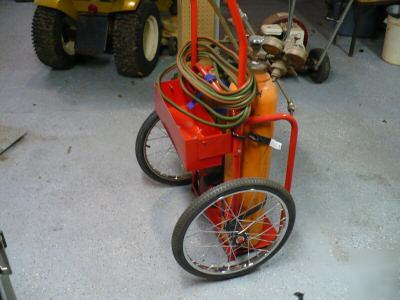 Welding tank set
