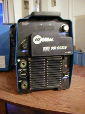  miller xmt 350 cc/cv welder mig stick tig welding 