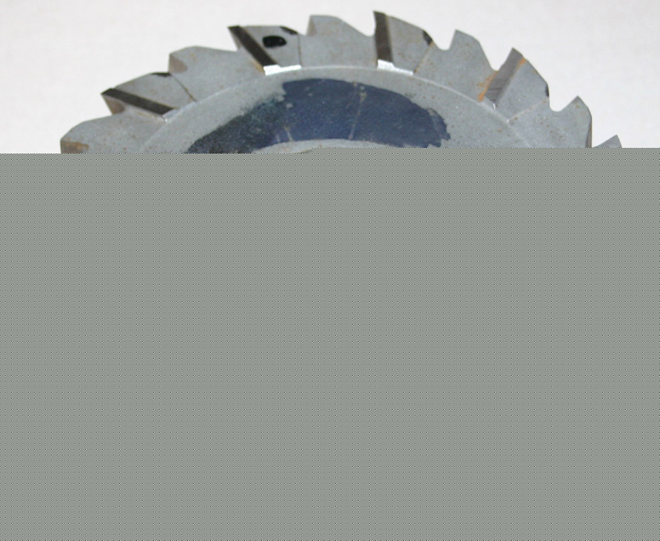 C-006 slotting mill, 6.000â€, 1.000 bore, .500 wide