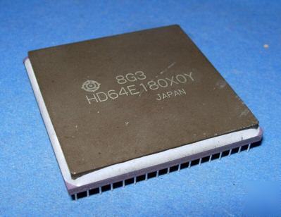 Cpu hitachi HD64E180XOY pga collectible vintage ic