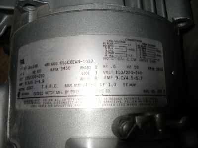 Gast regenair R4110-2 blower