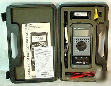Omega digital multimeter HHM25 + accessories great 