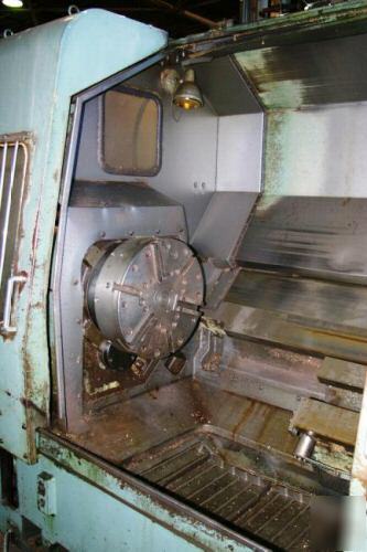 Mori seiki #SL6 cnc slant bed lathe