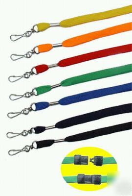 New breakaway flat lanyard for security nurses gold