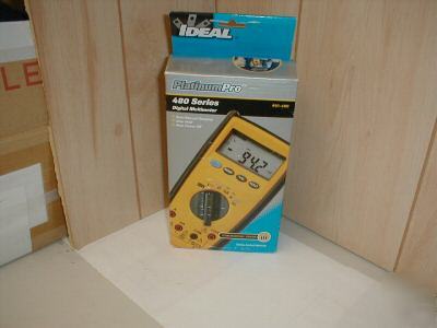 New ideal digital multimeter 480 series 61-480 case 