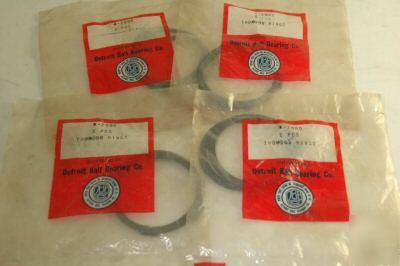 New lot 4 detroit ball bearing - thompson rings w-2000 