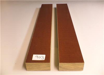 Phenolic canvas micarta 2 pieces 1 5/16 inch thick