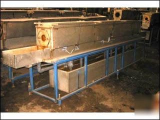 12' stainless steel flood/spray coolingtank - 19601
