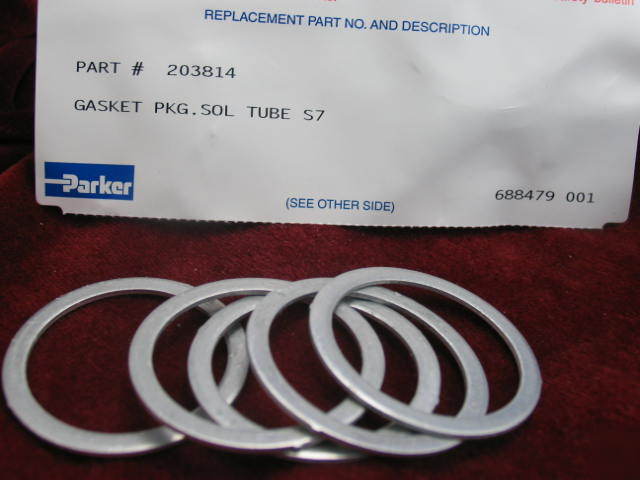 203814 parker gasket pkg sol tube 57 hvac part #