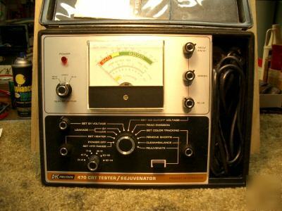 B&k precision crt tester rejuvinator cathode ray tube 