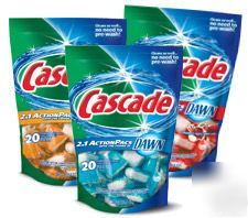 Cascade 2IN1 actionpacs dish detergent 100 pc pgc 41759