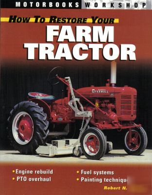 Farm tractor repair book deere engine restoration $25