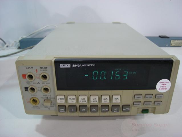 Fluke 8840A multimeter ieee-05 ac-09