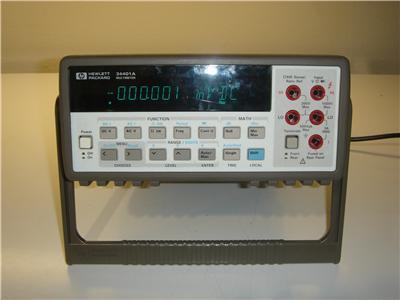 Hp agilent 34401A digital multimeter #273