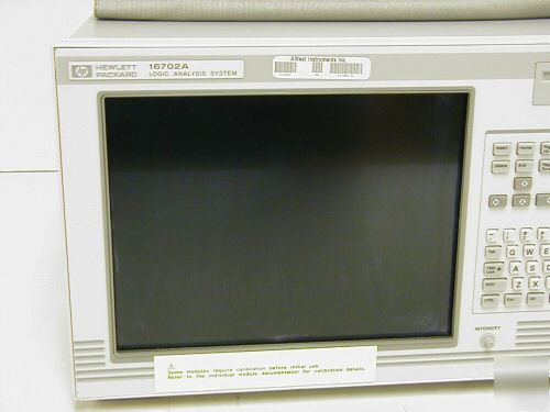 Hp logic analysis system 16702A