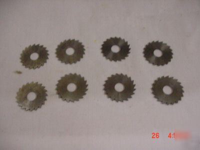 New lot of 8 undercutter lathe blades sz .030 / metal