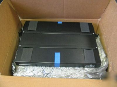 New rack mount fiber optic patch panel 0 to 24 ports
