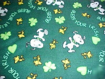 Reversable st patrick snoopy welder caps hats 