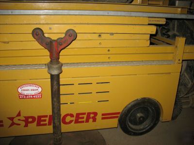 Spencer electric man lift**great condition