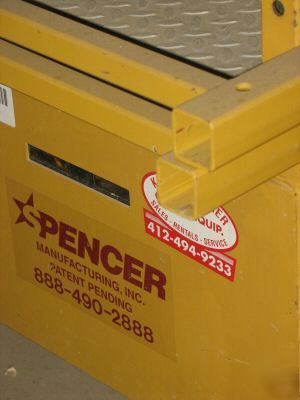 Spencer electric man lift**great condition