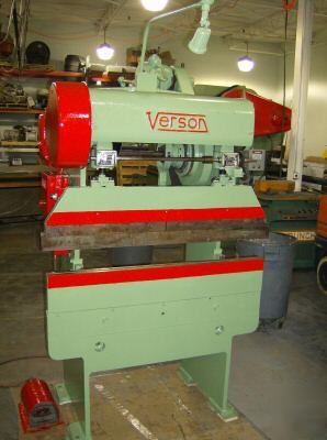 Verson 16-48 press brake - air actuated clutch 15 ton