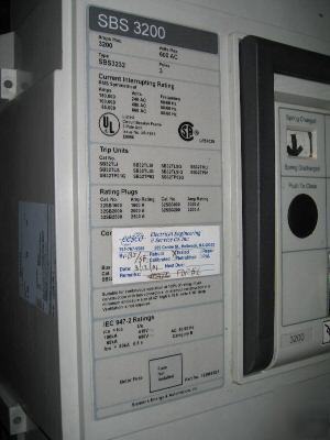 Siemens sbs 3200 SBS3232 SBS3232F 3000 amp SB32TLI