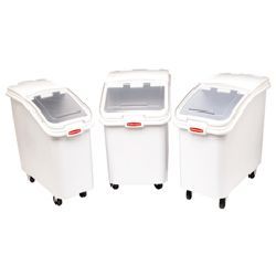 Slant front ingredient bins-rcp 3603-88 whi