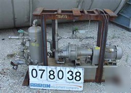 Used: nash liquid ring vacuum pump, size ahf-50S, stain