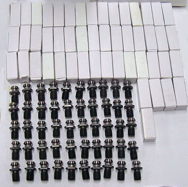 50 pc cincinnati cat 50 x 45 deg. coolant pull stud