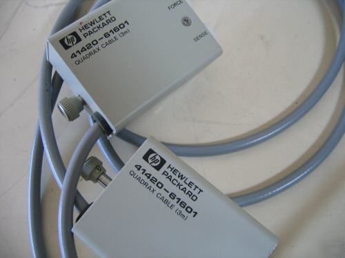 Hp agilent 41420-61601 quadrax cable (3 meter)