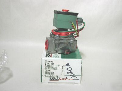 New asco 8214G33 n.o. fuel gas solenoid valve 3/4 npt 