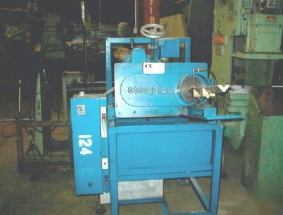 New cogsdill #cx-1-e-4 burnishing machine, 1986