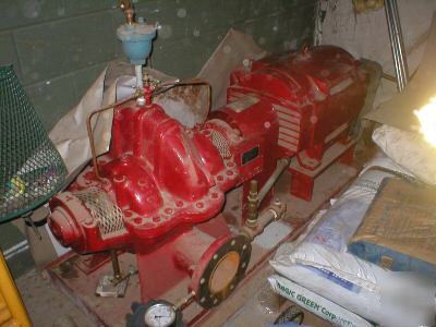 Patterson centrifugal fire pump