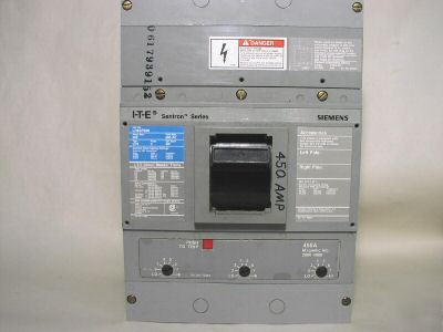 Siemens LD63F600 with 450 amp trip circuit breaker lnc