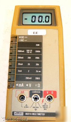 Fluke 8022 b multimeter digital meter