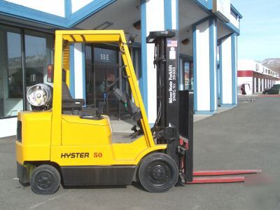 Hyster 50 - 5000 lb pound - forklift lift truck