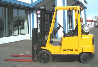 Hyster 50 - 5000 lb pound - forklift lift truck