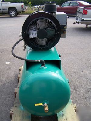 10-hp used sullair rotary screw air compressor