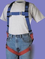 Gemtor full body harness safety osha friction buckles