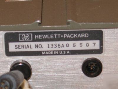 Hp 500MHZ probe 1120A tested & working 0-5V range