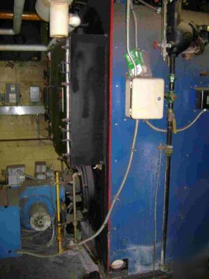 Hurst boiler 3 million btu w/feeder tanks & fireye -gas