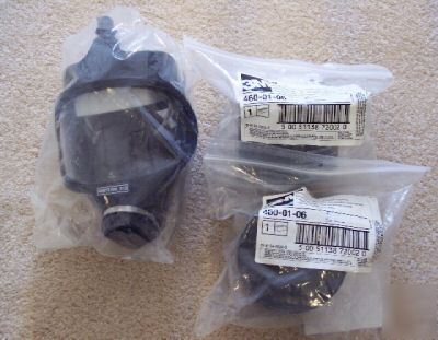 New neoterik 2131 gas mask with 2 nbc filters