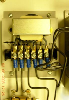 Time mark 3 phase load monitor #400 & transformer