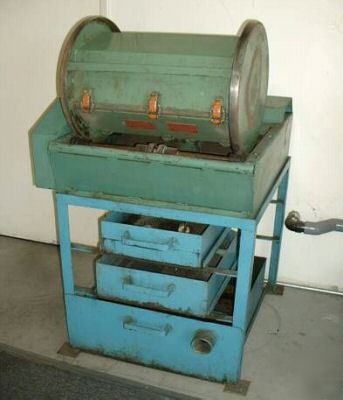 Used deburring table top deburring machine